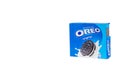 Packages with Oreo Cookies on a white background