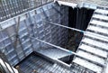 Precast system aluminium formwork used at the construction site as the reusable concrete form-work.