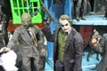 Fiction supervillain action figure character of JOKER from DC movies and comics.