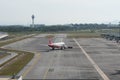 Kuala Lumpur, Malaysia - March 24th 2018 : Kuala Lumpur international airport terminal