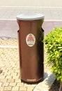 Litter bin in Kuala Lumpur