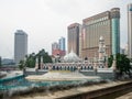 Kuala Lumpur, Malaysia : Masjid Jamek mosque, Klang and Gombak river district