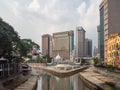 Kuala Lumpur, Malaysia : Masjid Jamek mosque, Klang and Gombak river district