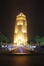 Public Bank Berhad night view, Malaysia 2017 Royalty Free Stock Photo