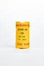 Kodak Ektar 100 film isolated in white background Royalty Free Stock Photo