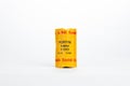 Kodak Portra 160 120mm film isolated in white background