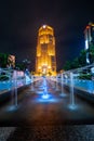 KUALA LUMPUR, MALAYSIA - Nov 11, 2019. Kuala lumpur skyline at night Royalty Free Stock Photo