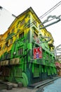 The famous street art of Jalan Alor in Kuala Lumpur City, Malaysia