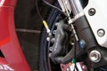 Motorcycle disk brakes are required to provide more grip to the tires and enable the riders to stop during an emergency.