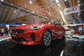 New KIA Stinger been show at 2017 Malaysia car autoshow. Royalty Free Stock Photo