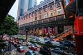 Traffic Around Berjaya Times Square in Malaysia