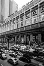 Traffic Around Berjaya Times Square in Malaysia