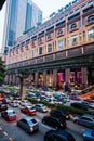 Traffic Around Berjaya Times Square in Malaysia