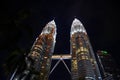 The Petronas Towers, also known as the Petronas Twin Towers