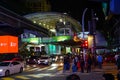 KUALA LUMPUR, 4 March 2023. Traffic in Bukit Bintang district at night