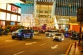 KUALA LUMPUR, 4 March 2023. Traffic in Bukit Bintang district at night