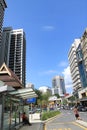 Kuala lumpur Masjid Jamek busy street