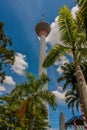 The Menara Tower, Kuala-Lumpur, Malaysia Royalty Free Stock Photo