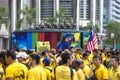 Kuala Lumpur, Wilayah Persekutuan Malaysia - November 19 2016: The Bersih 5 rally was a peaceful democratic protest in Malaysia.