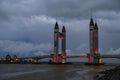 Kuala Terengganu Drawbridge in Malaysia Royalty Free Stock Photo