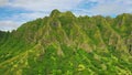 Aerial Shoot, Island Oahu, Hawaii, Pacific Ocean, Kualoa Ranch, Kualoa Regional Park, Kualoa Point