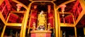 Kuan In, the Bodhisattva of compassion and mercy, shrine at Tiger Cave Temple in Krabi Town, Thailand