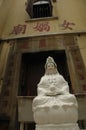 Kuan Yin the Chinese goddess statue