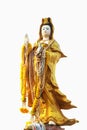Kuan Yin image of buddha Chinese art Royalty Free Stock Photo