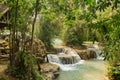 Kuang se falls waterwheel