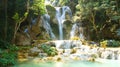 Kuang Si Falls Royalty Free Stock Photo