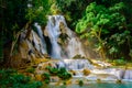 Kuang si water fall in Luang prabang,Laos.