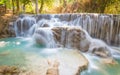 Kuang Si Waterfall, Luang Prabang, Laos Royalty Free Stock Photo