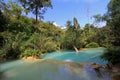 Kuang Si Waterfall, Luang Prabang, Laos Royalty Free Stock Photo