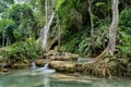 Kuang Si Waterfall is the most beautiful waterfall near Luang prabang,Laos