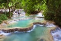 Kuang Si Waterfalls, Luang Phrabang, Laos.