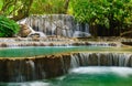 Kuang Xi Waterfall, Luangprabang, Laos. Royalty Free Stock Photo