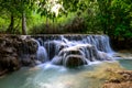Kuangsi waterfall at Luangprabang province
