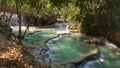 Kuangxi waterfall, Laos Royalty Free Stock Photo