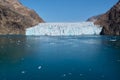 Kuannit Glacier calves into Prins Christian Sund, South Greenland