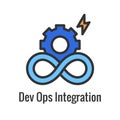 Kubernetes Development and Environment Icon Showing Aspect Royalty Free Stock Photo
