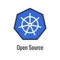 Kubernetes Development and Environment Icon Showing Aspect Royalty Free Stock Photo