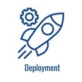 Kubernetes Development and Environment Icon Showing Aspect Royalty Free Stock Photo