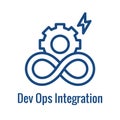 Kubernetes Development and Environment Icon Showing Aspect Royalty Free Stock Photo