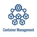 Kubernetes Development and Environment Icon Showing Aspect