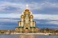 KUBINKA, MOSCOW REGION, RUSSIA - March 22, 2021: Main Church of the Russian Armed Forces near Kubinka