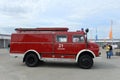Fire truck Mercedes Benz MB 1113 in the Military-patriotic park of culture and recreation `Patriot`