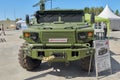 KUBINKA, RUSSIA, AUG.24, 2018: Special military multipurpose off road truck VITIM 668240. Russian armored multipurpose vehicles an