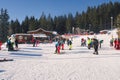 Kubinska Hola ski restort during winter