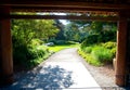 Kubota Garden entrance Royalty Free Stock Photo