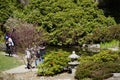 Kubota Garden Japanese pond and wooden bridge Seattle